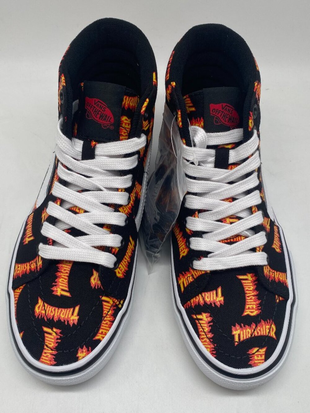 VANS SK8-HI THRASHER BLACK/MULTI US MEN SIZE 5.5